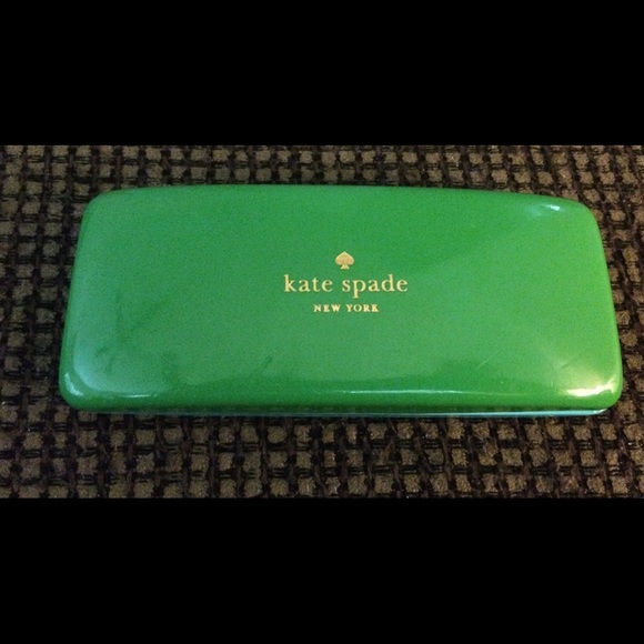 kate spade Accessories - KATE SPADE Turquoise Gr Hard Clamshell Case $25